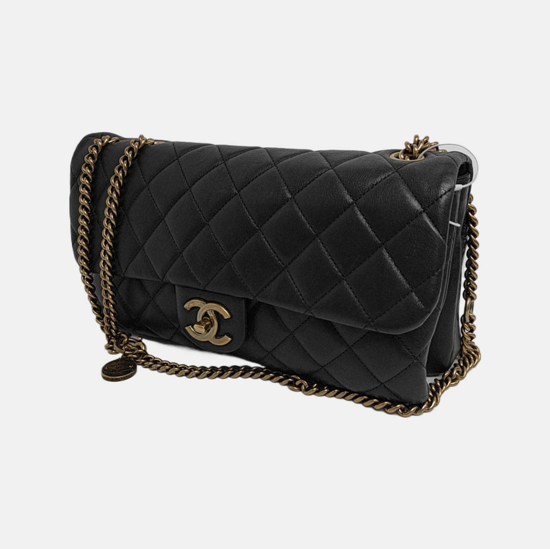 Quilted Calfskin Black