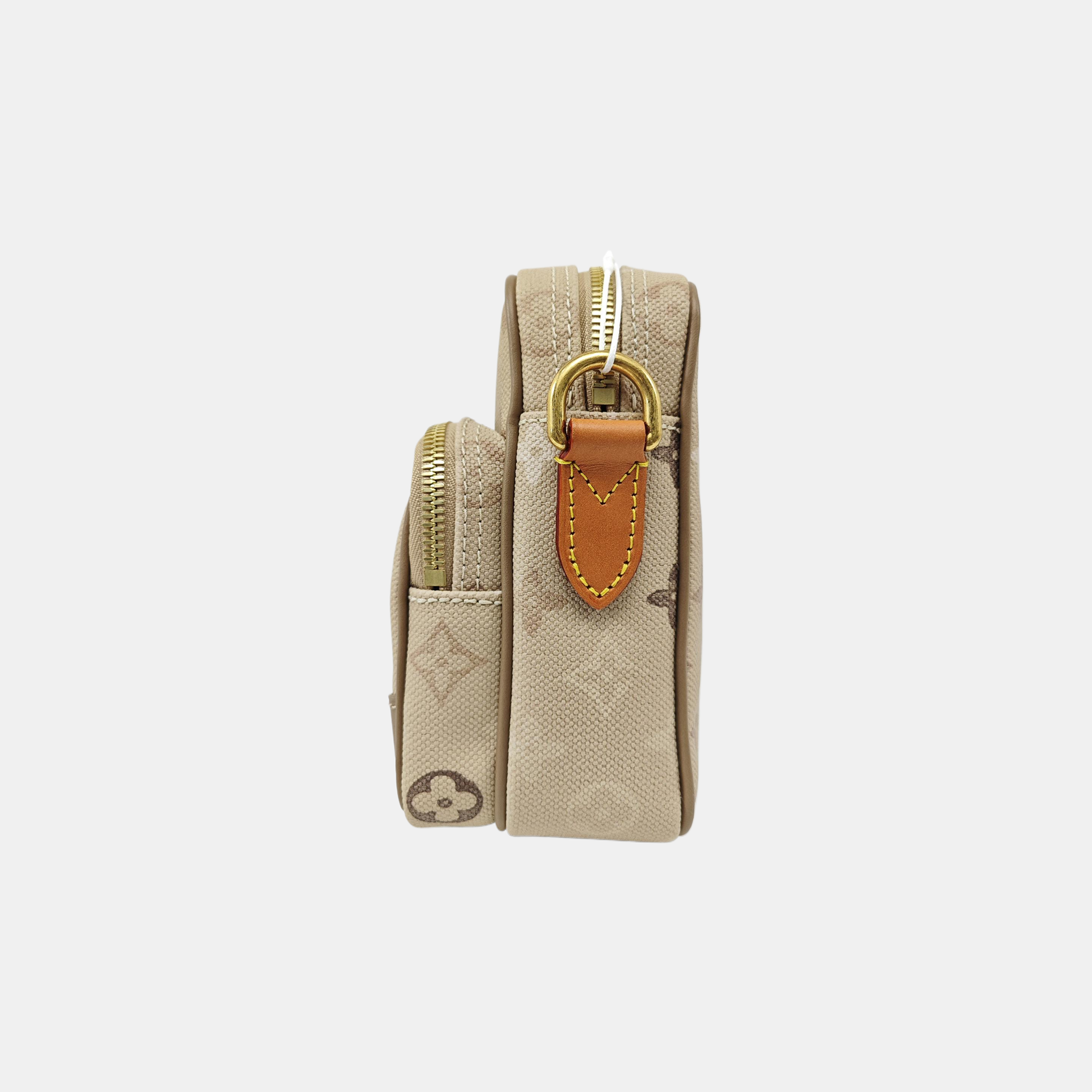 NIL Monogram Coated Canvas Green