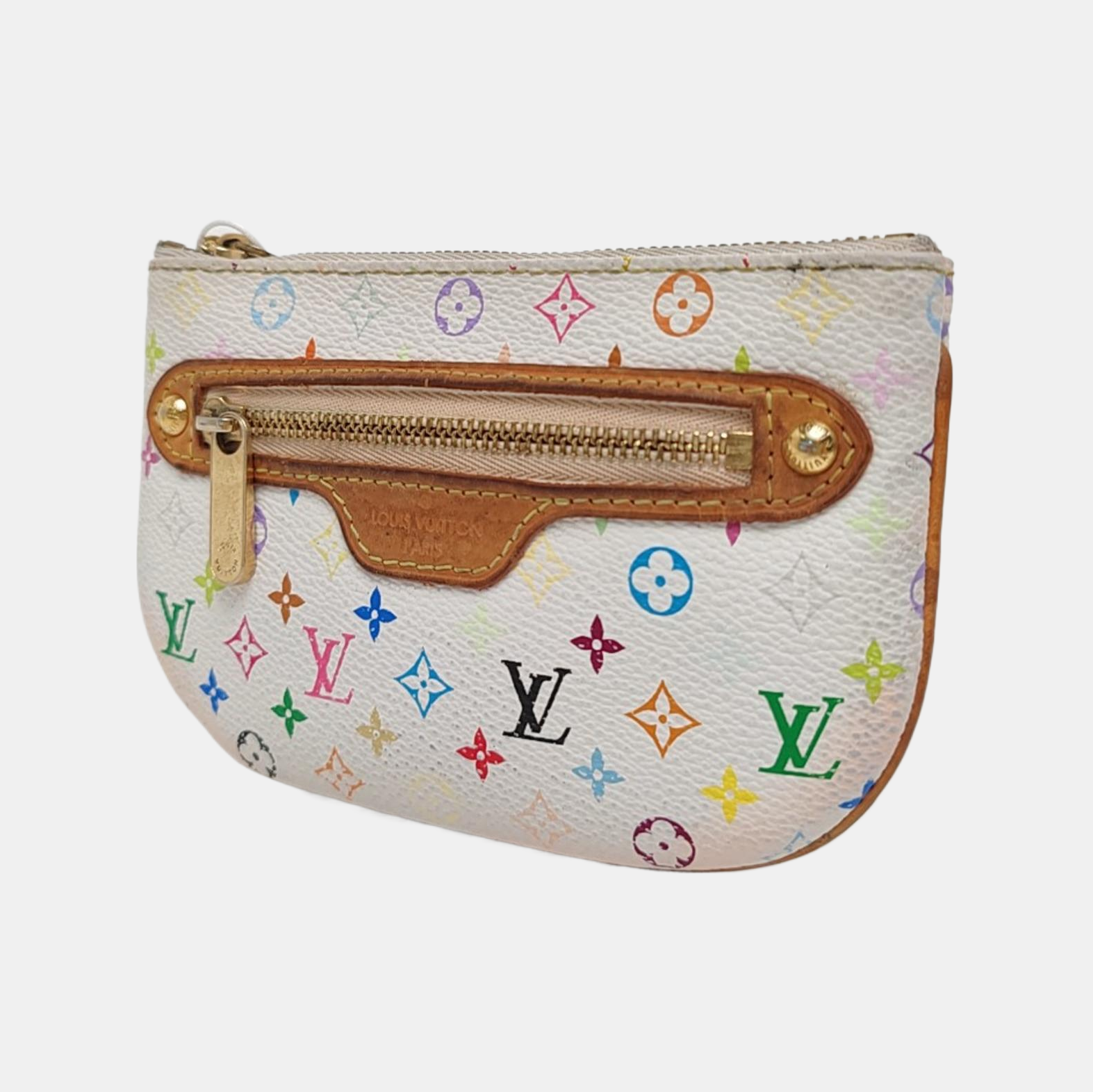 Monogram Coated Canvas White
