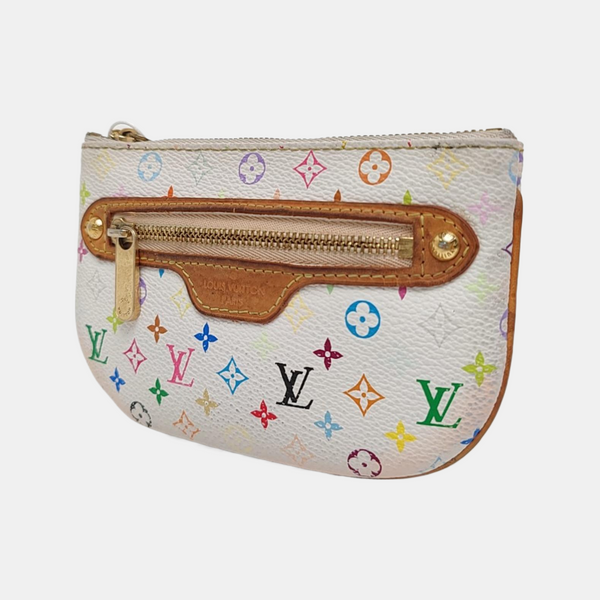 Monogram Coated Canvas White
