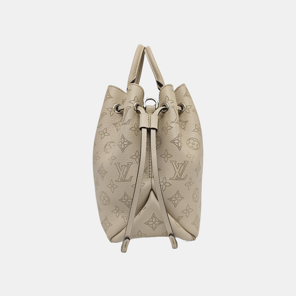BELLA Monogram Calfskin Gray