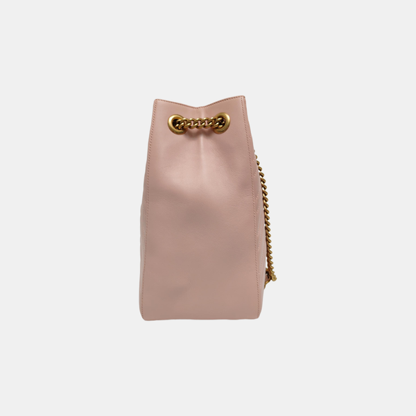 GG Marmont Quilted Calfskin Pink