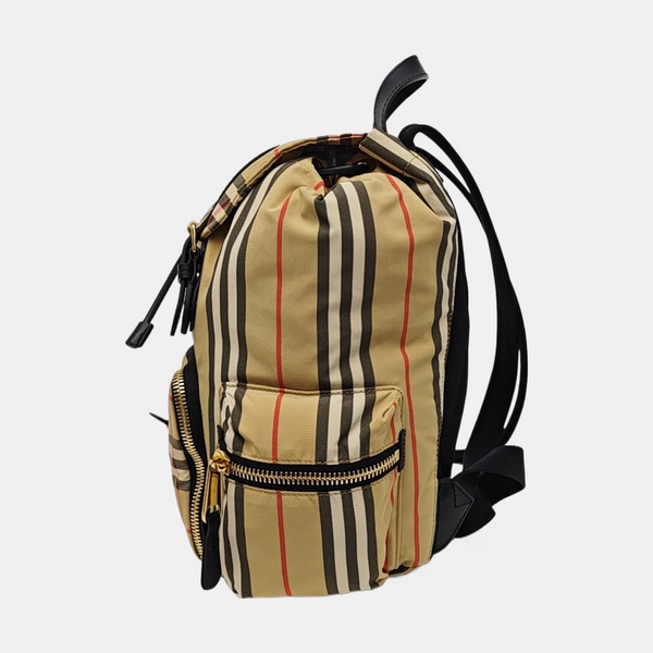 The Rucksack Medium Nylon Beige