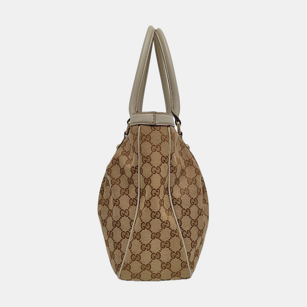 Sukey Monogram Canvas Brown