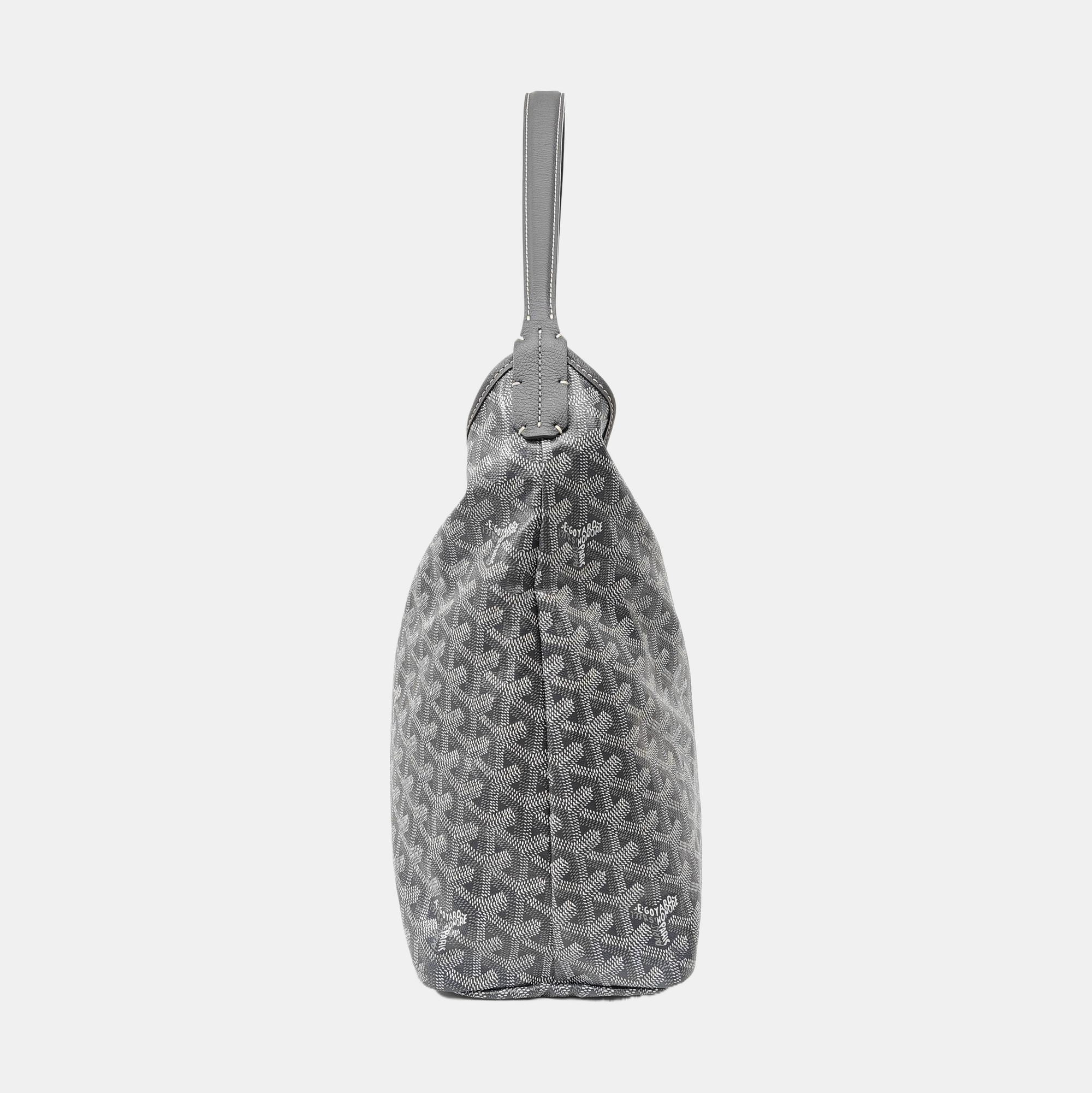 Hobo Coated Canvas Gray