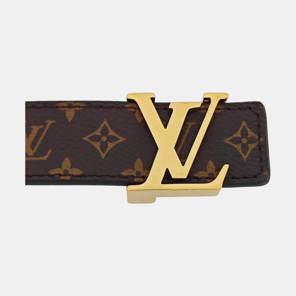 Coated Canvas Belt Brown