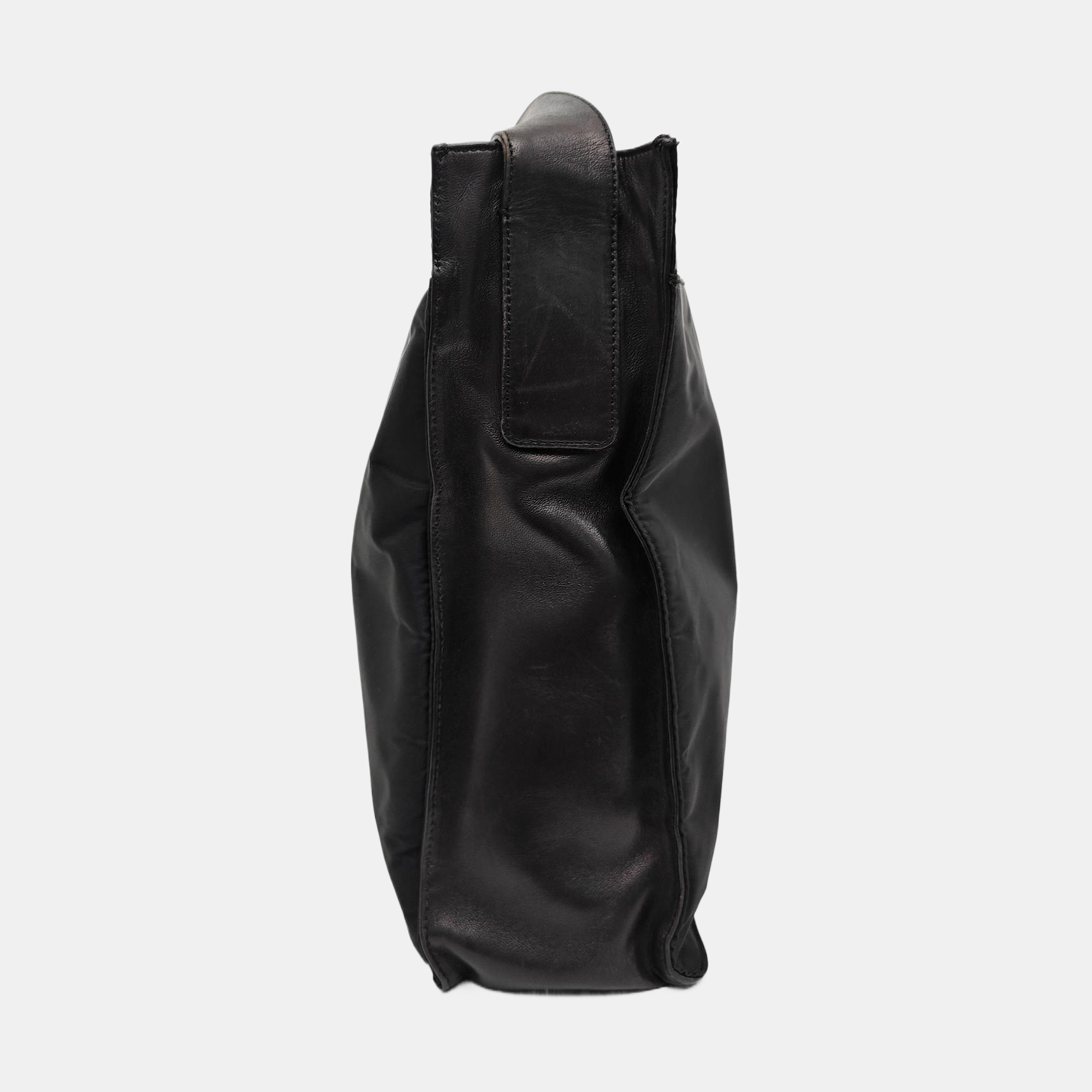 Nylon Shoulder Bag Black