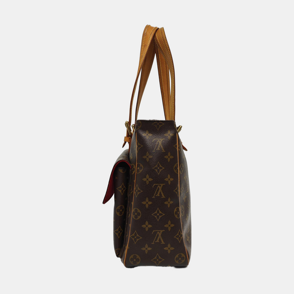 MULTIPLE Monogram Coated Canvas Brown
