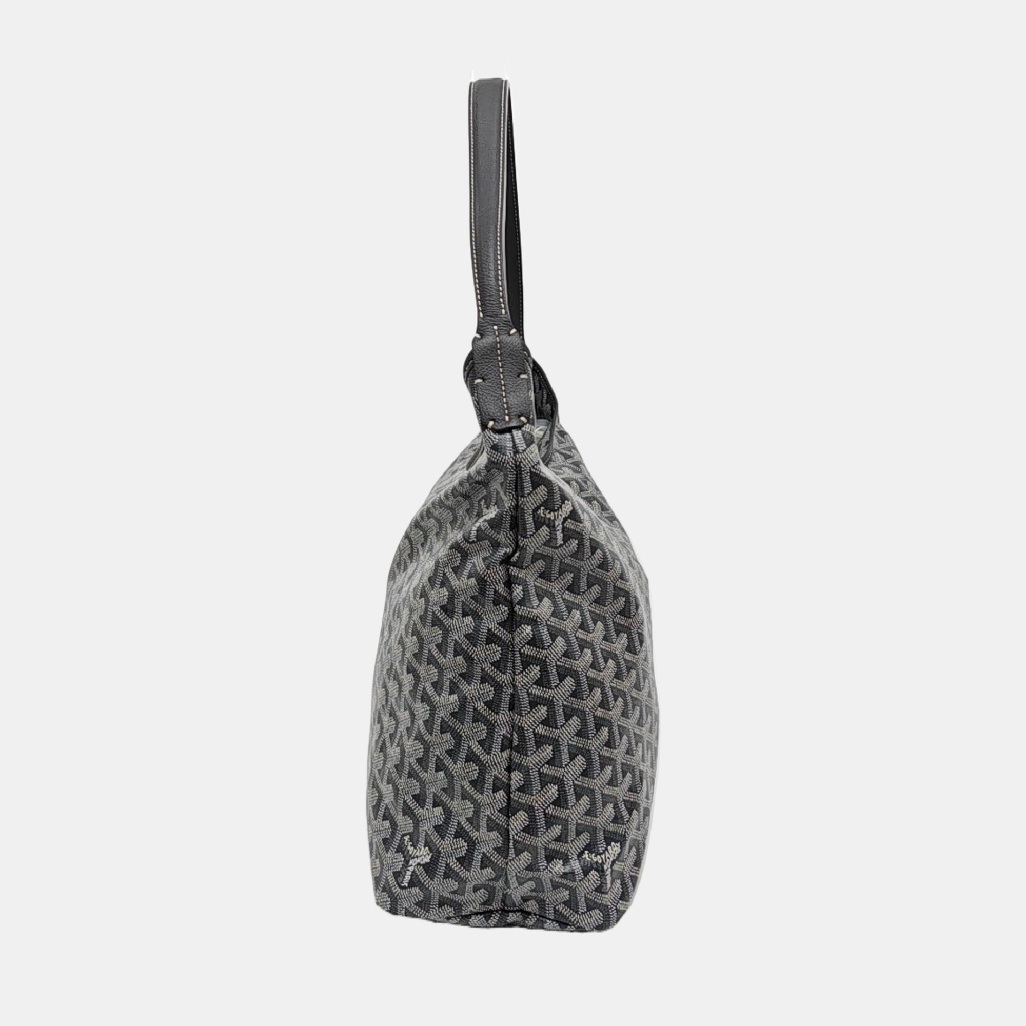 Hobo Coated Canvas Gray