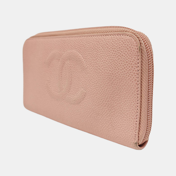 CC TIMELESS Grained Calfskin Pink