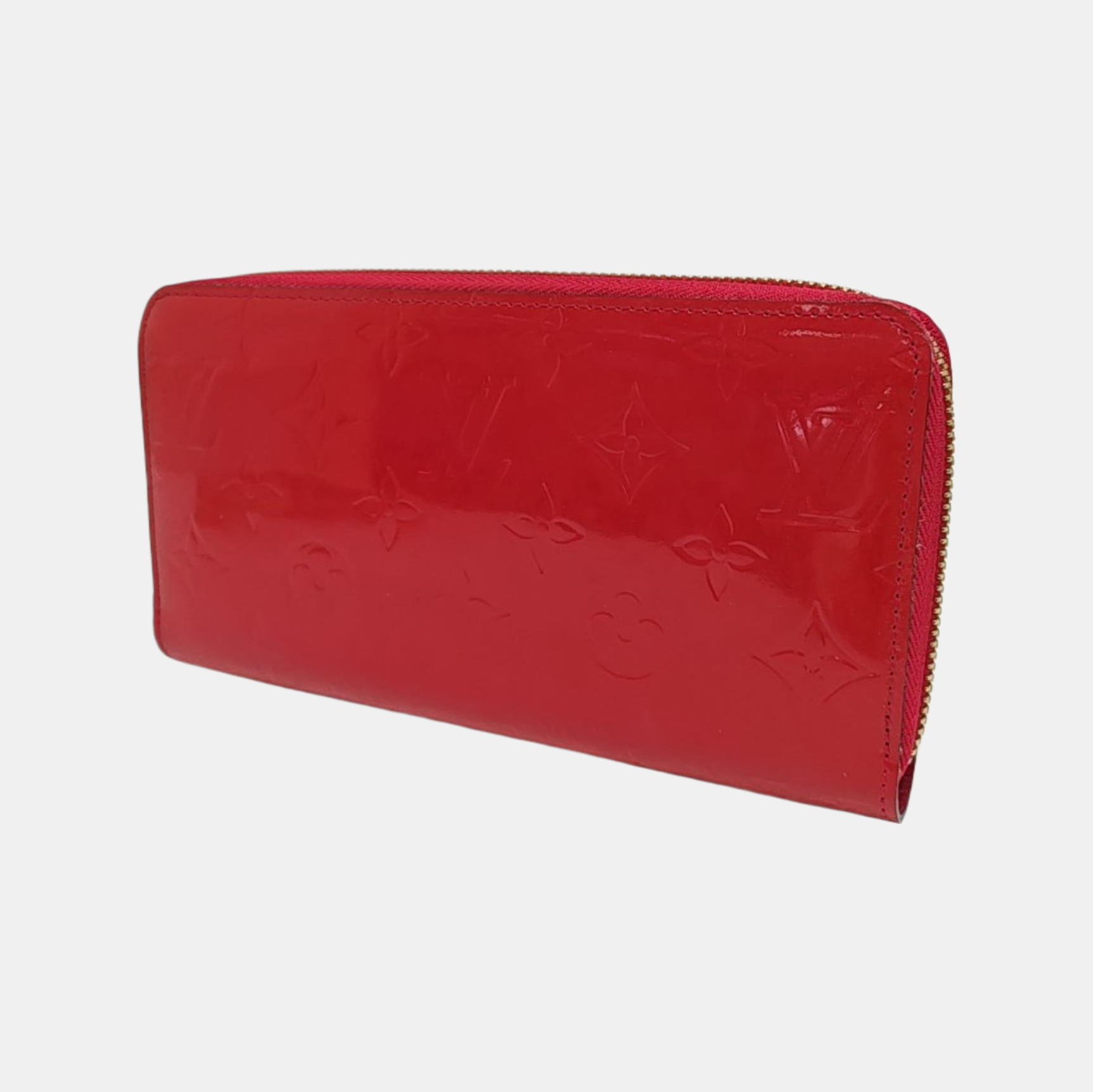 ZIPPY Patent Leather Red Wallet