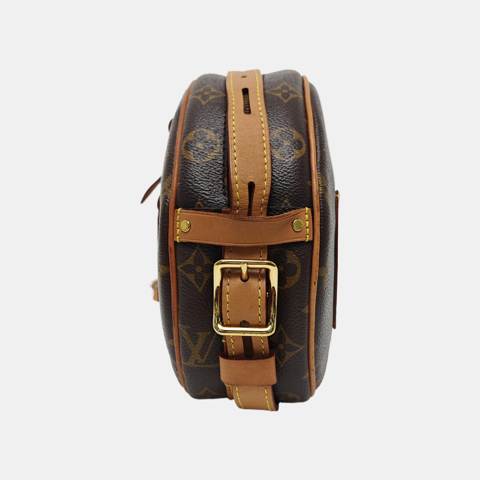 BOITE CHAPEAU MM Monogram Coated Canvas Brown