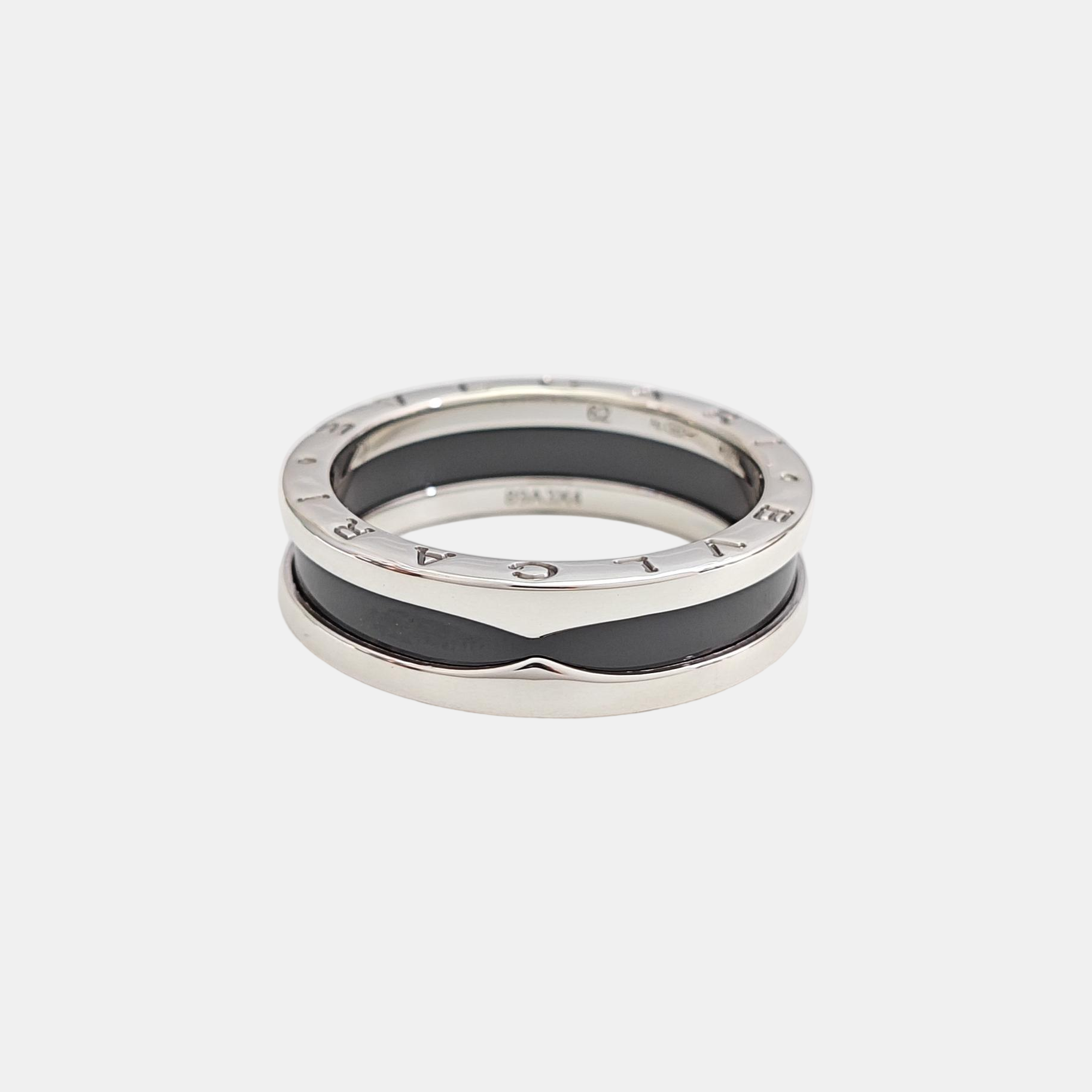 B.ZERO1 925 Sterling Silver Ring EU 62