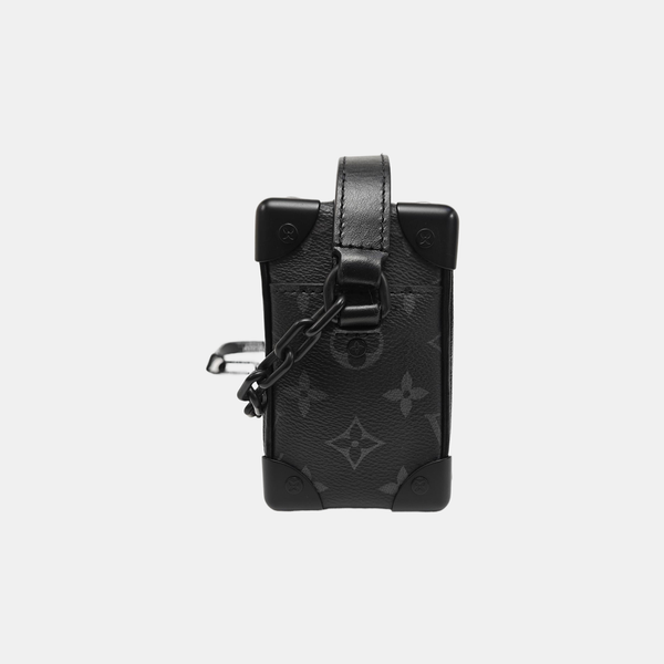 SOFT TRUNK Mini Monogram Coated Canvas Black