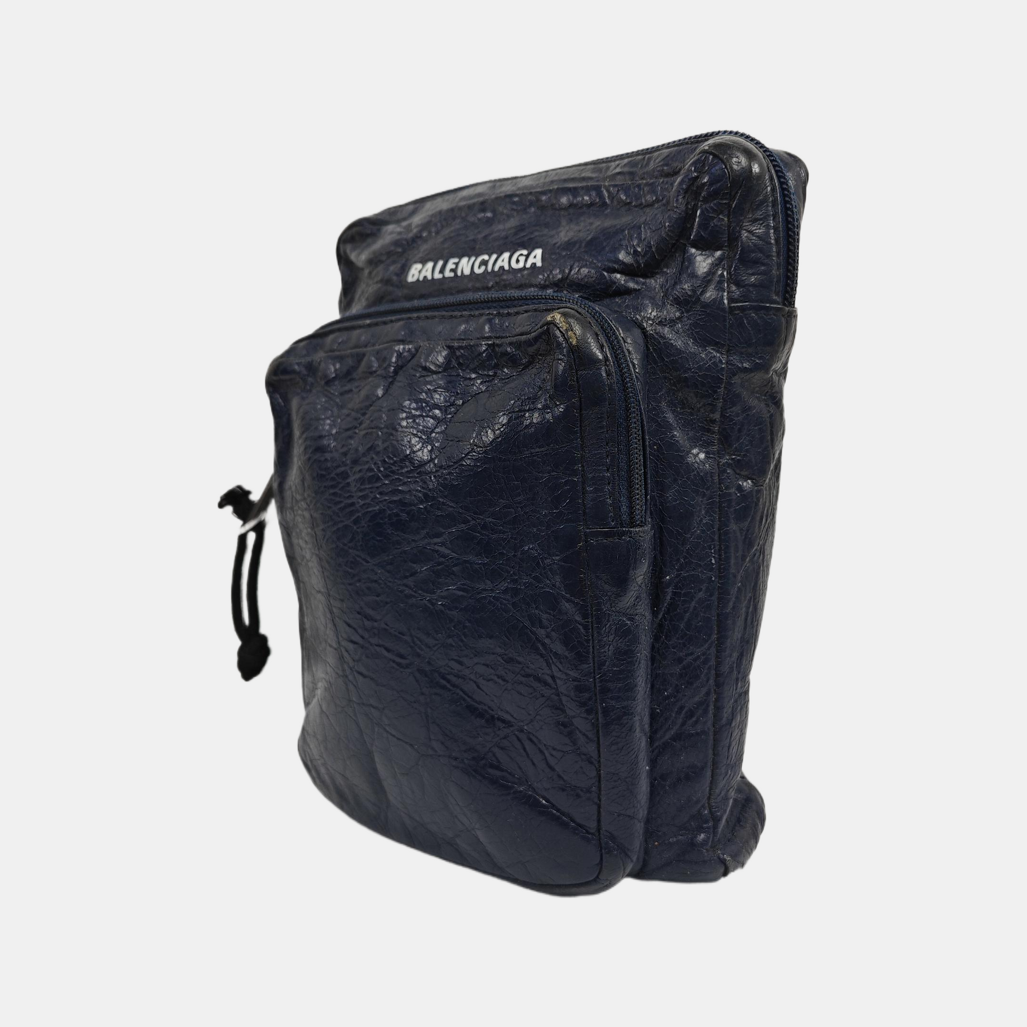 Explorer Small Lambskin Blue