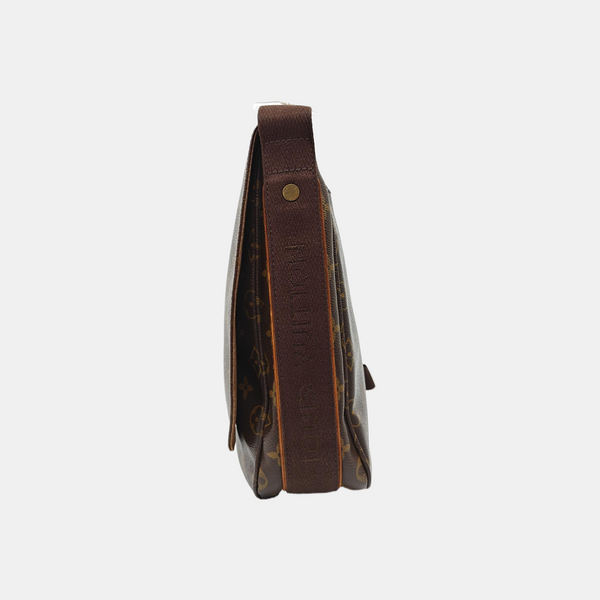 VINTAGE BEAUBOURG Monogram Coated Canvas Brown