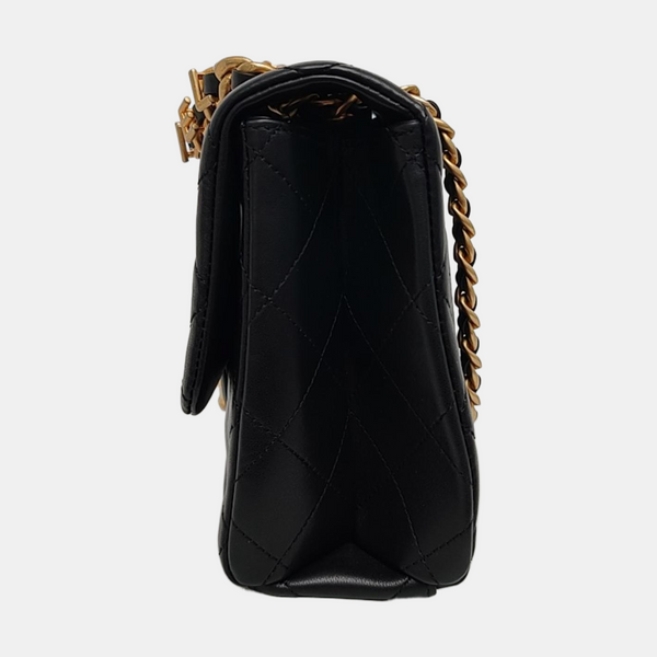Quilted Lambskin Black