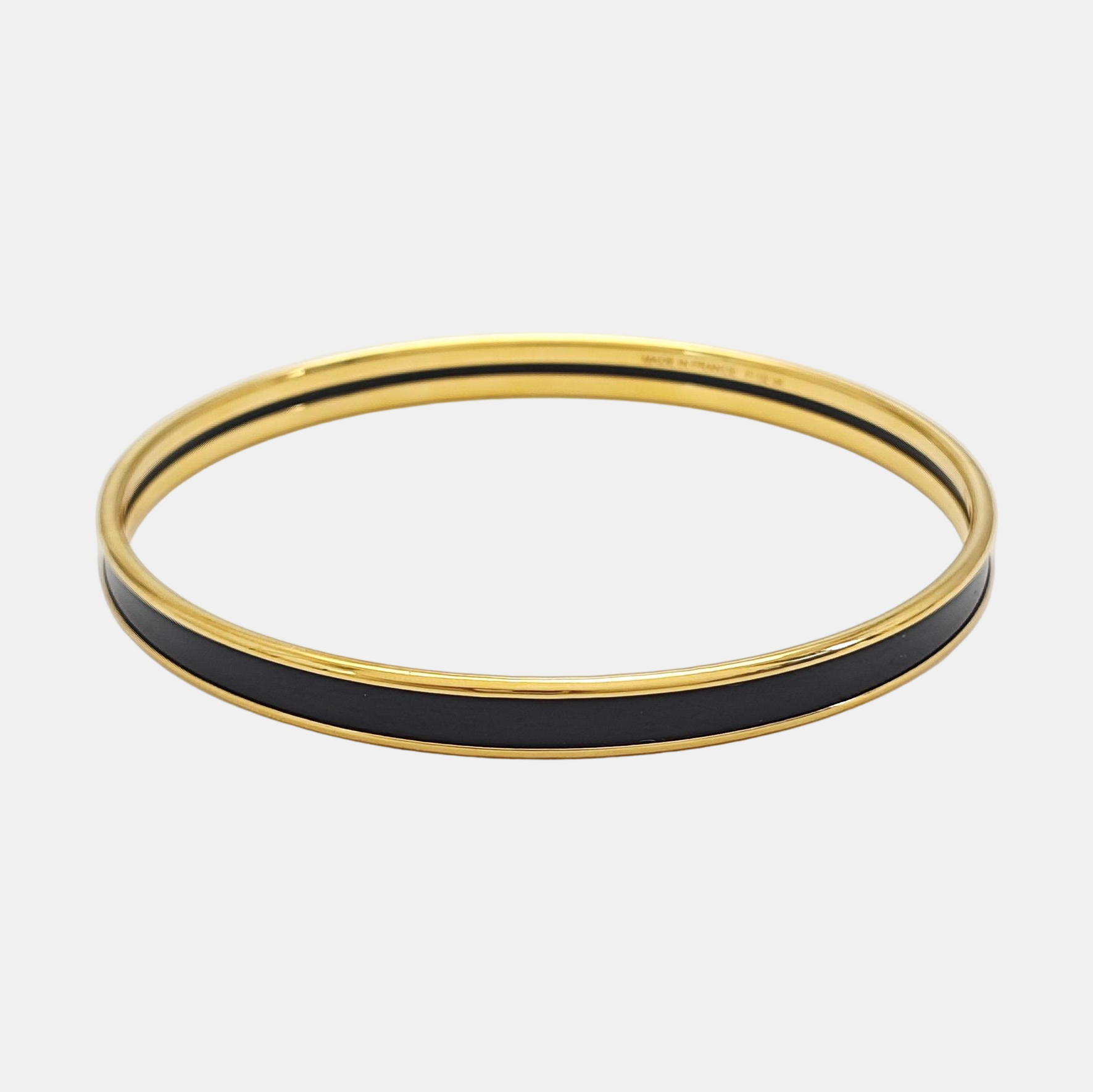 Email Metal Gold Bangle