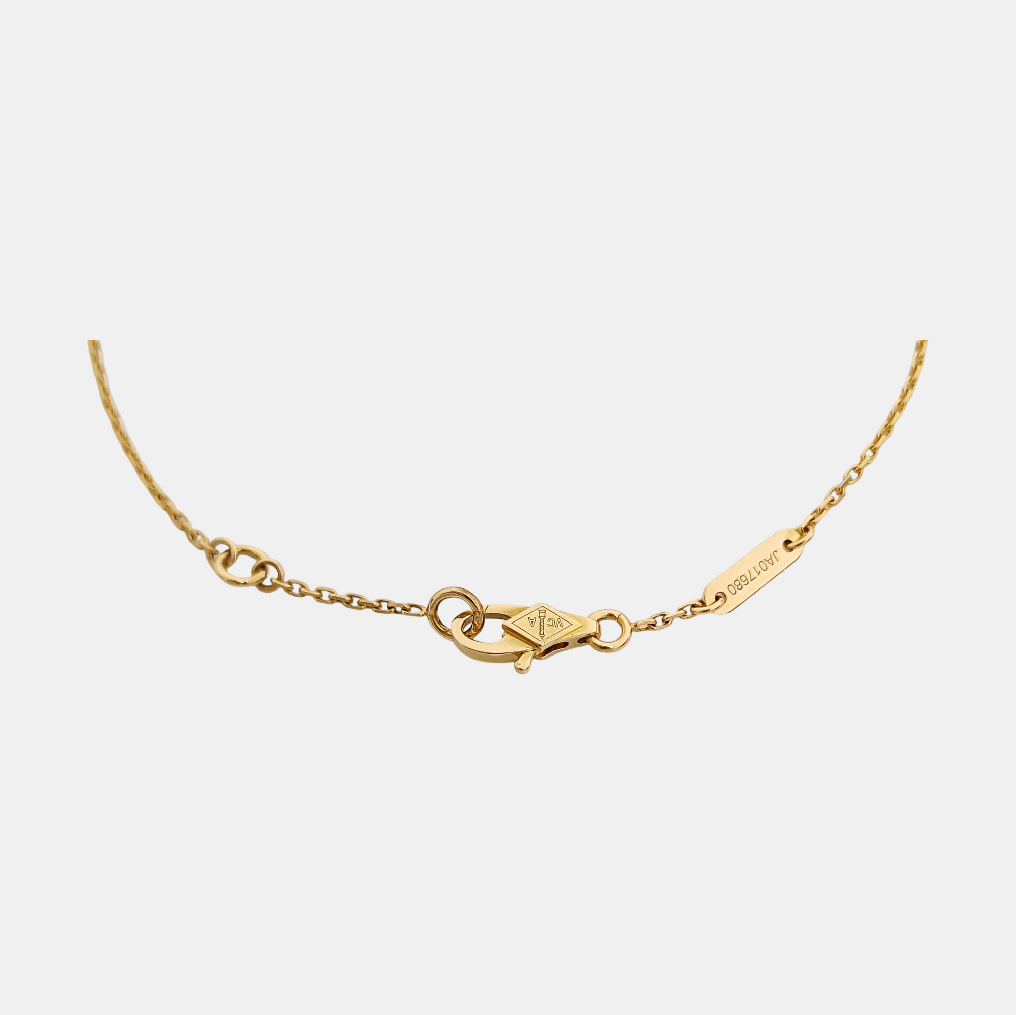 Sweet Alhambra 18k Gold Bracelet