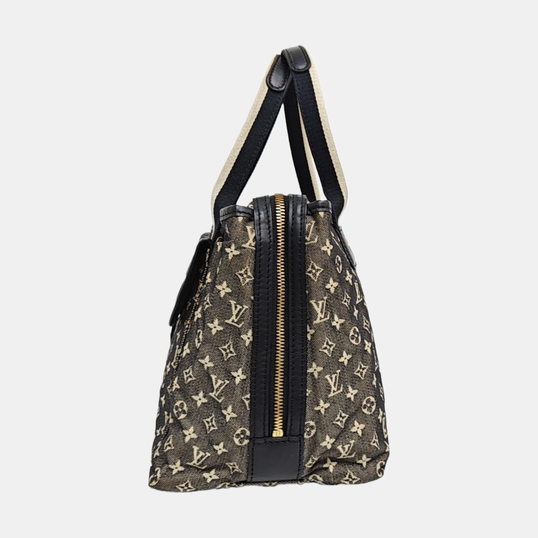 MARY KATE Mini Monogram Canvas Gray