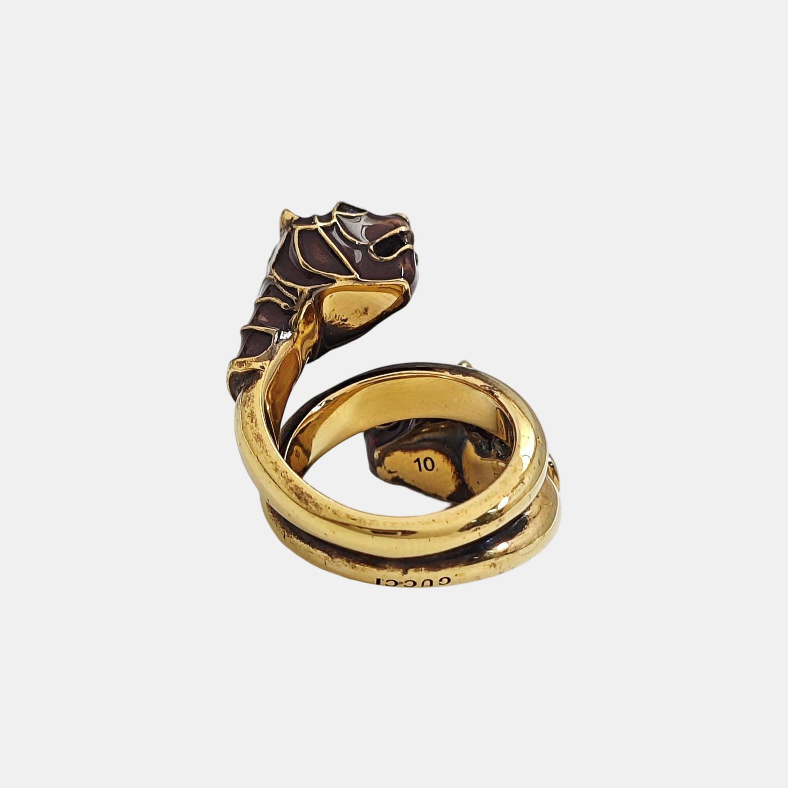 Le Marché Des Merveilles Metal Gold Ring EU 49