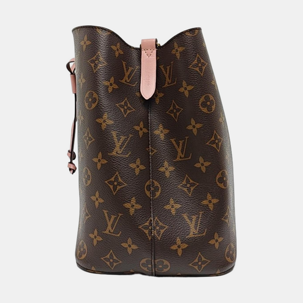 NÉONOÉ MM Monogram Coated Canvas Brown
