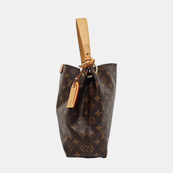 GRACEFUL TPM Monogram Coated Canvas Brown