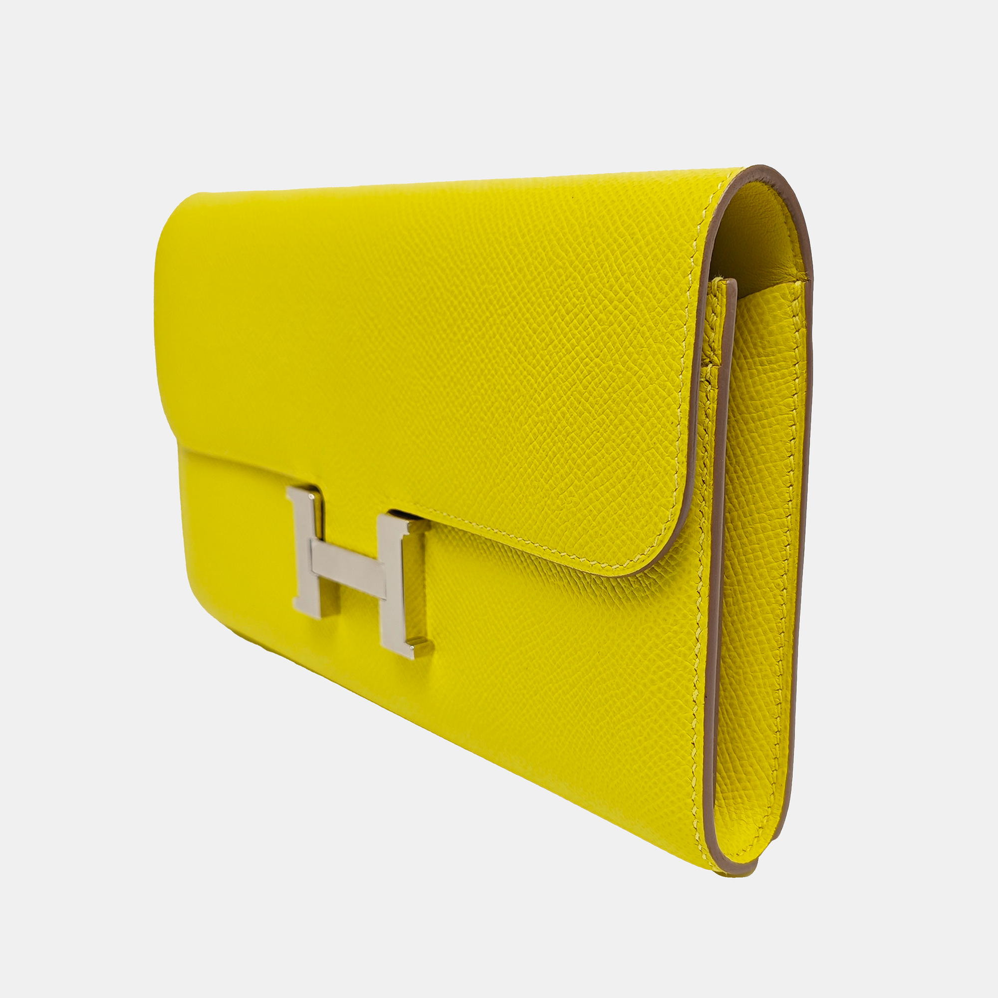 Constance 18 Epsom Yellow Wallet