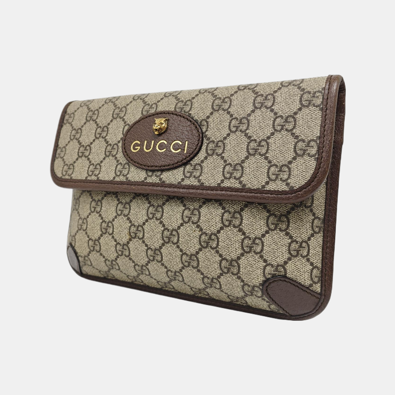 Neo Vintage Monogram Coated Canvas Beige