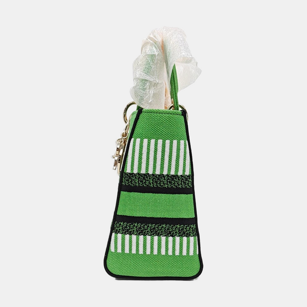 Authenticated pre-owned  Lady D-Lite Medium Fabric Multicolor - Tote Bag at Looply