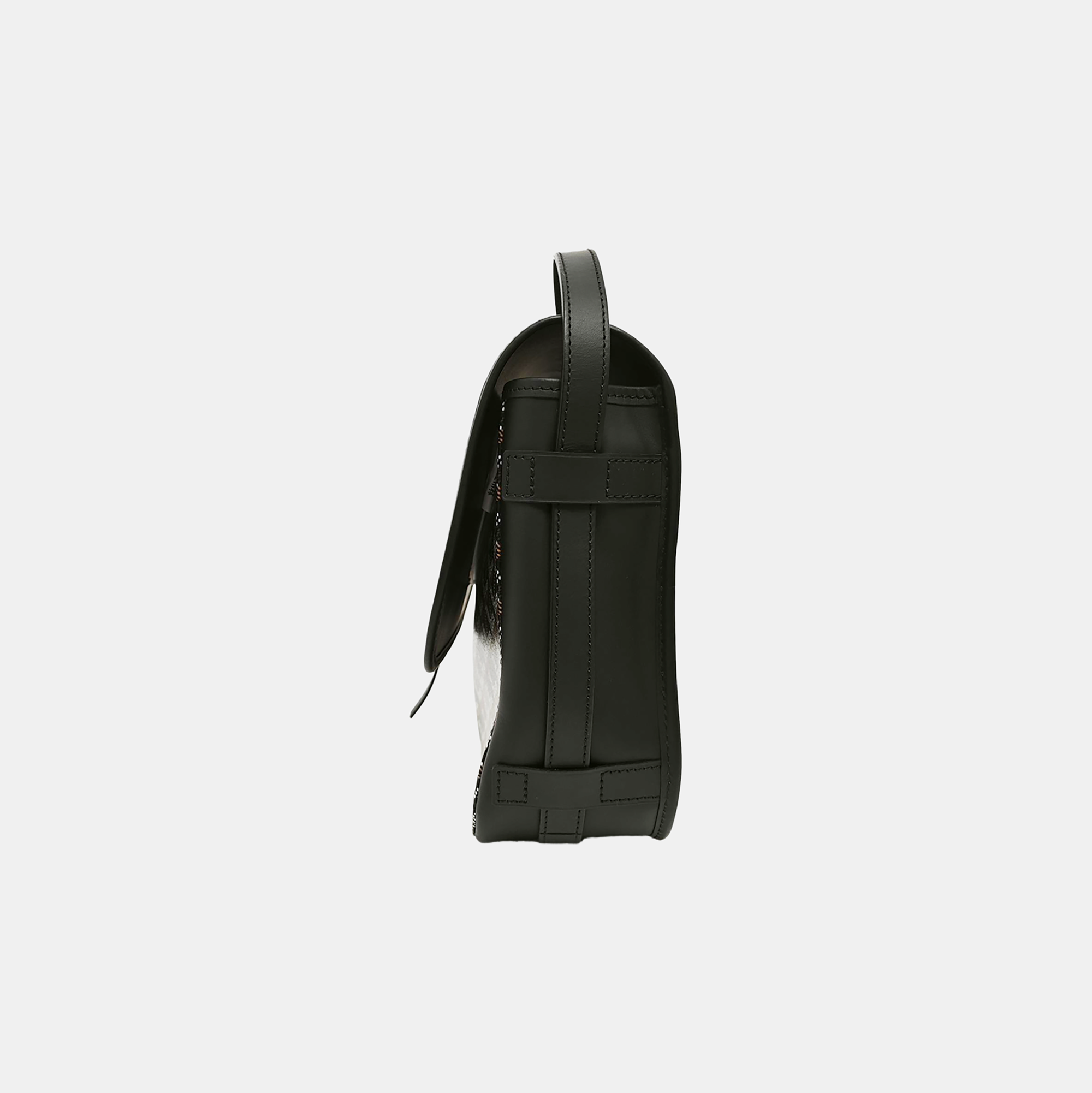 Belvedere Coated Canvas Black