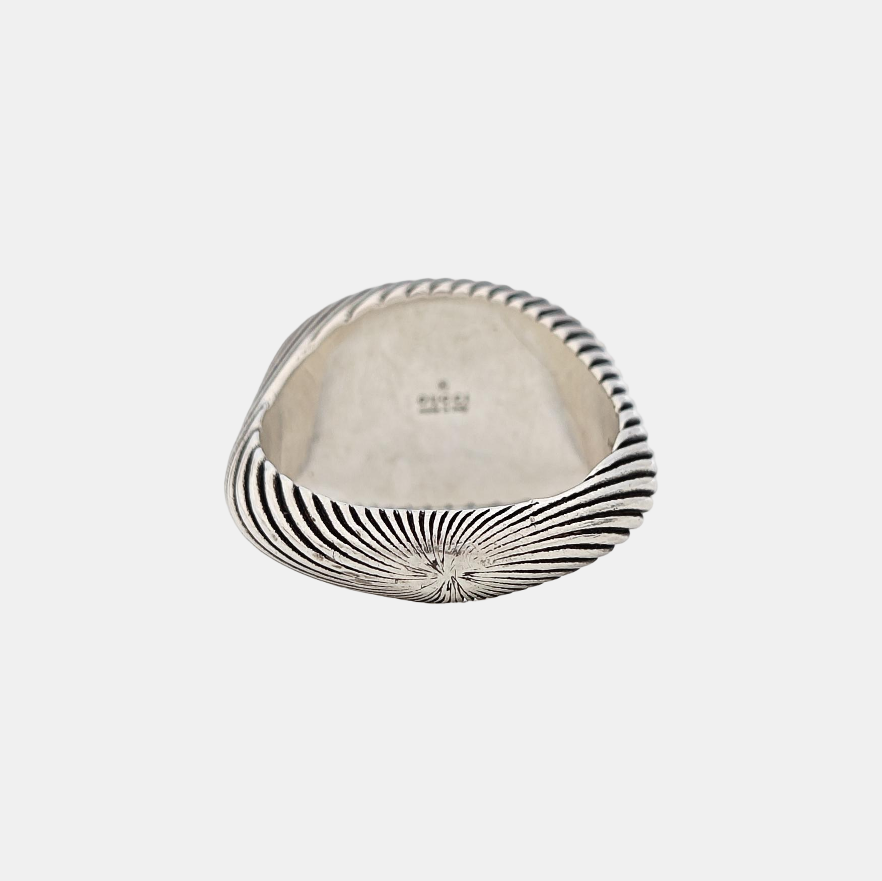 GG Running 925 Sterling Silver Ring HK 13