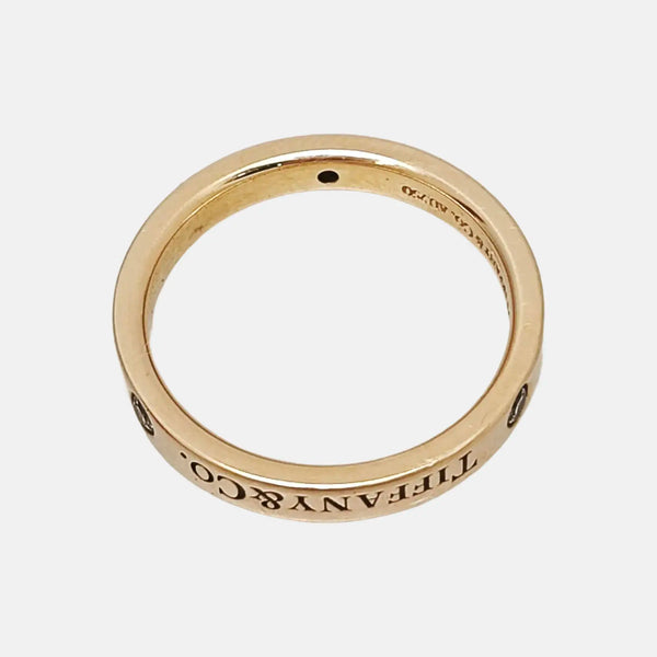Tiffany & Co. 18k Rose Gold Ring EU 51