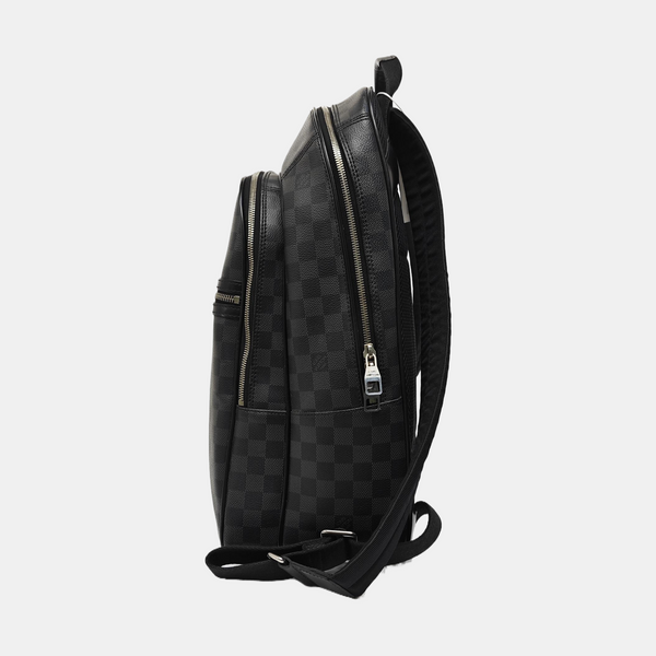 Damier Graphite Coated Canvas Backpack Black