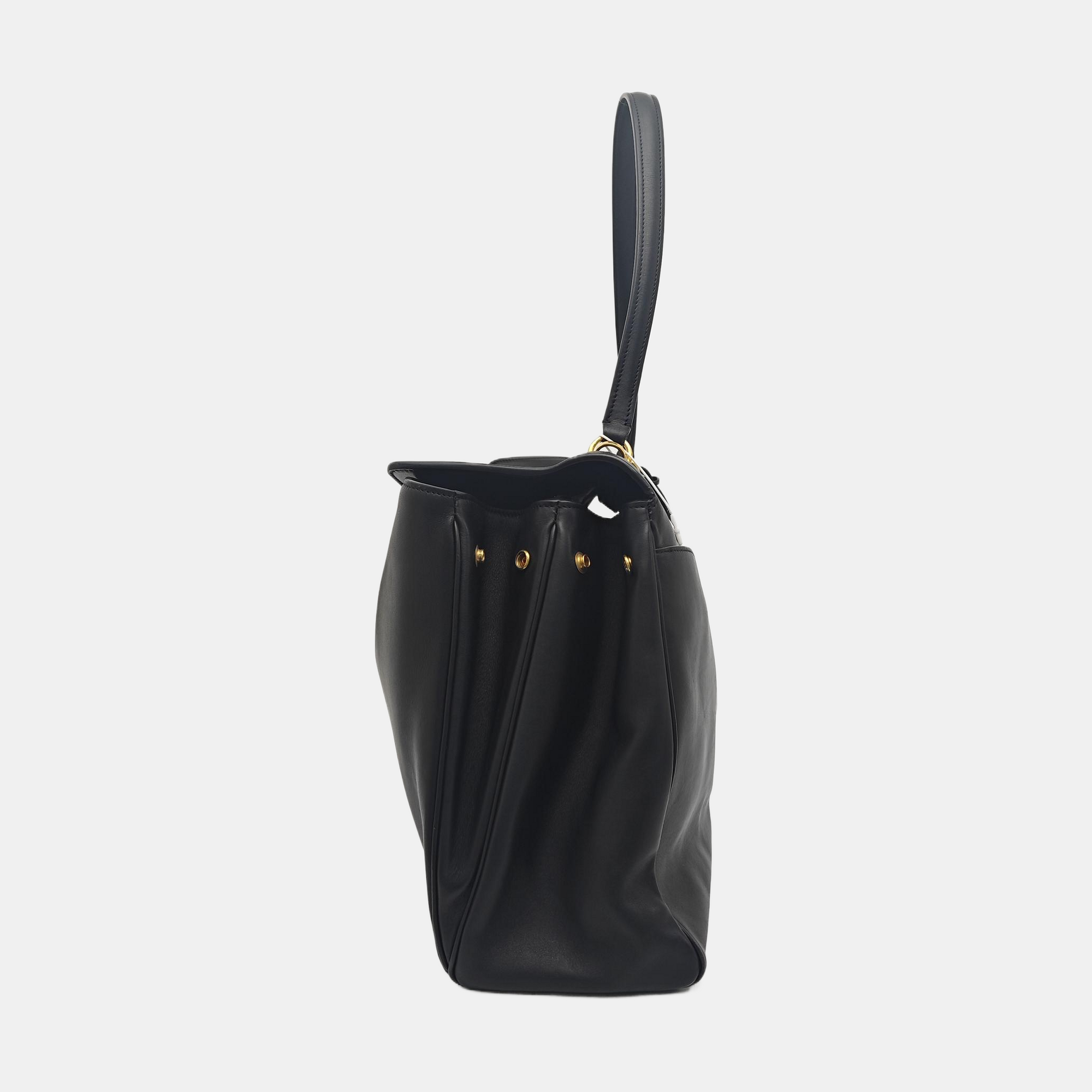 RODEO Large Calfskin Black