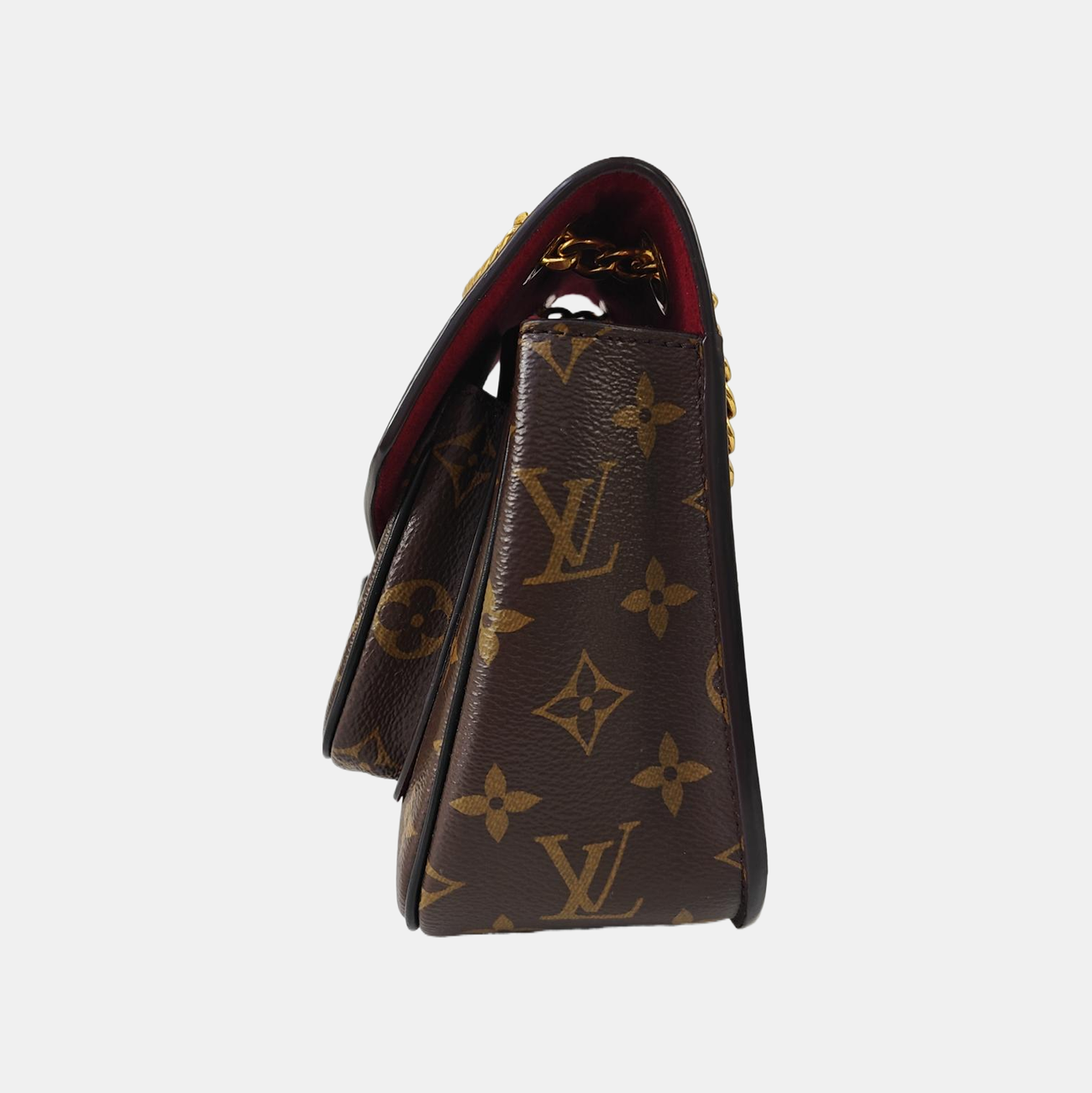 PASSY Monogram Coated Canvas Brown