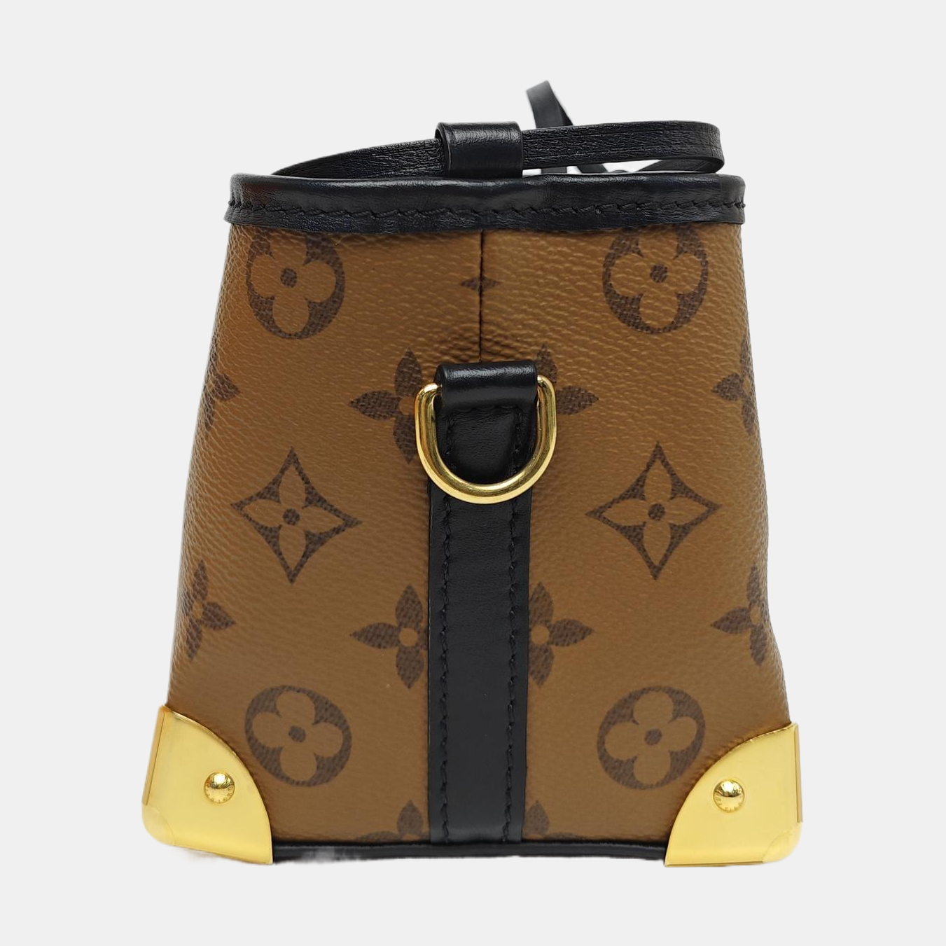 NOÉ PURSE LV CHARMS Monogram Coated Canvas Brown