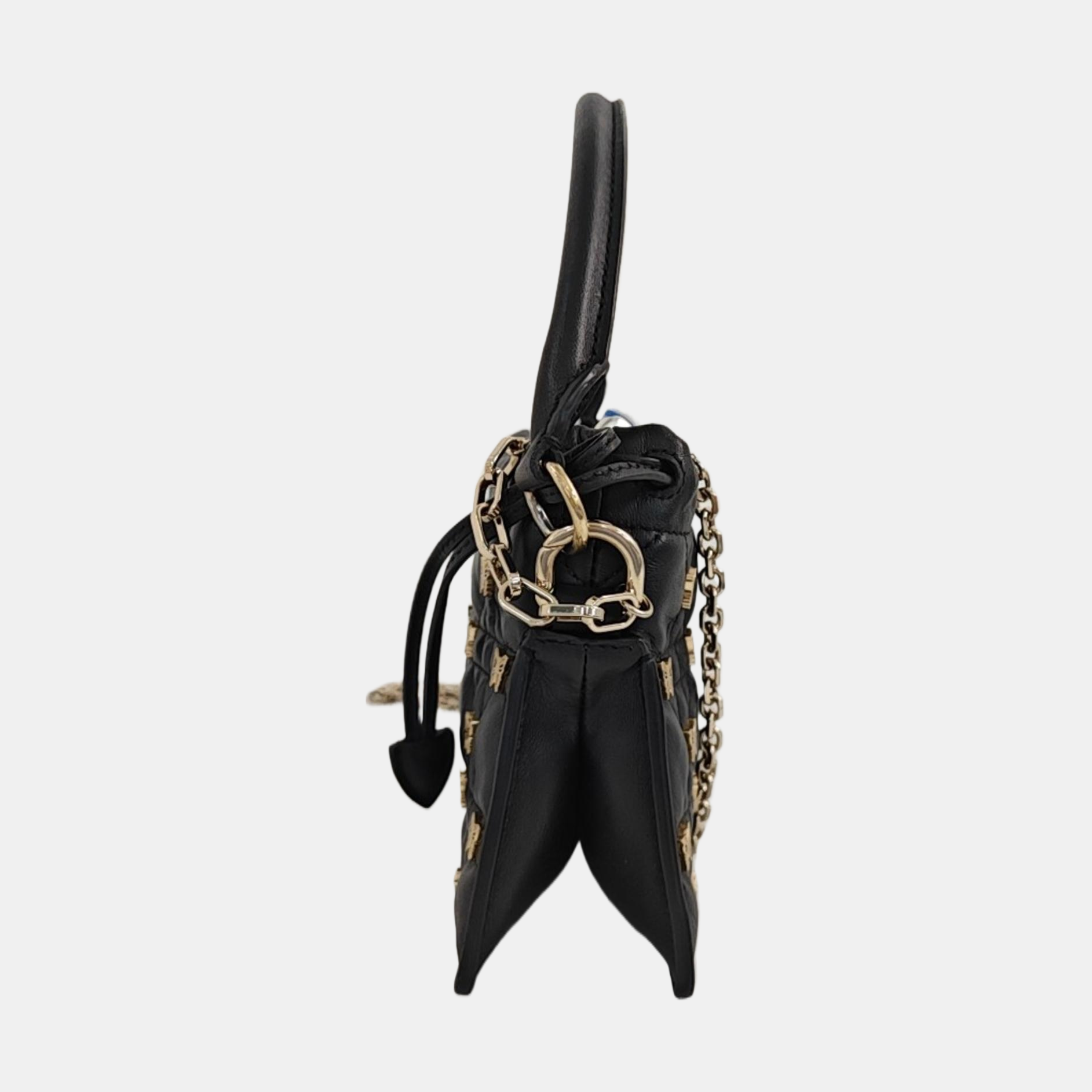 Lady Dior Milly Mini Cannage Lambskin Black