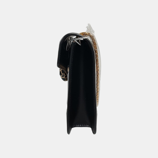 SERPENTI FOREVER Small Calfskin Black
