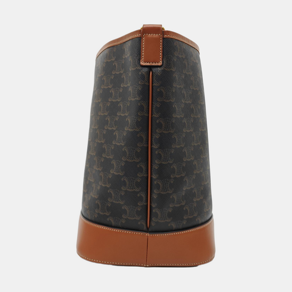 TRIOMPHE CANVAS Medium Coated Canvas Brown
