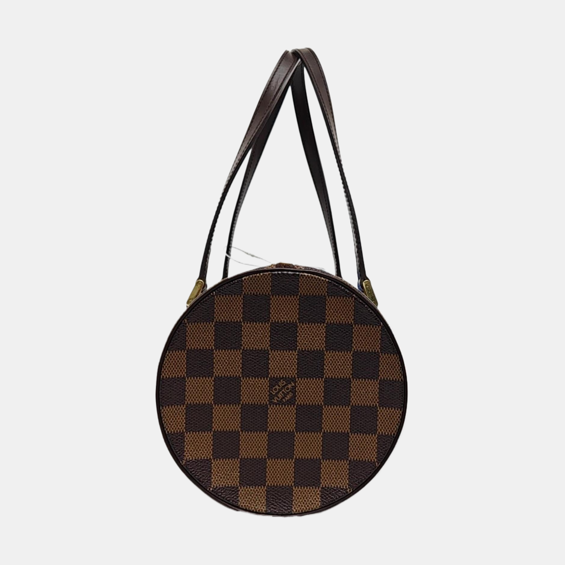 PAPILLON 30 Damier Ebene Coated Canvas Brown
