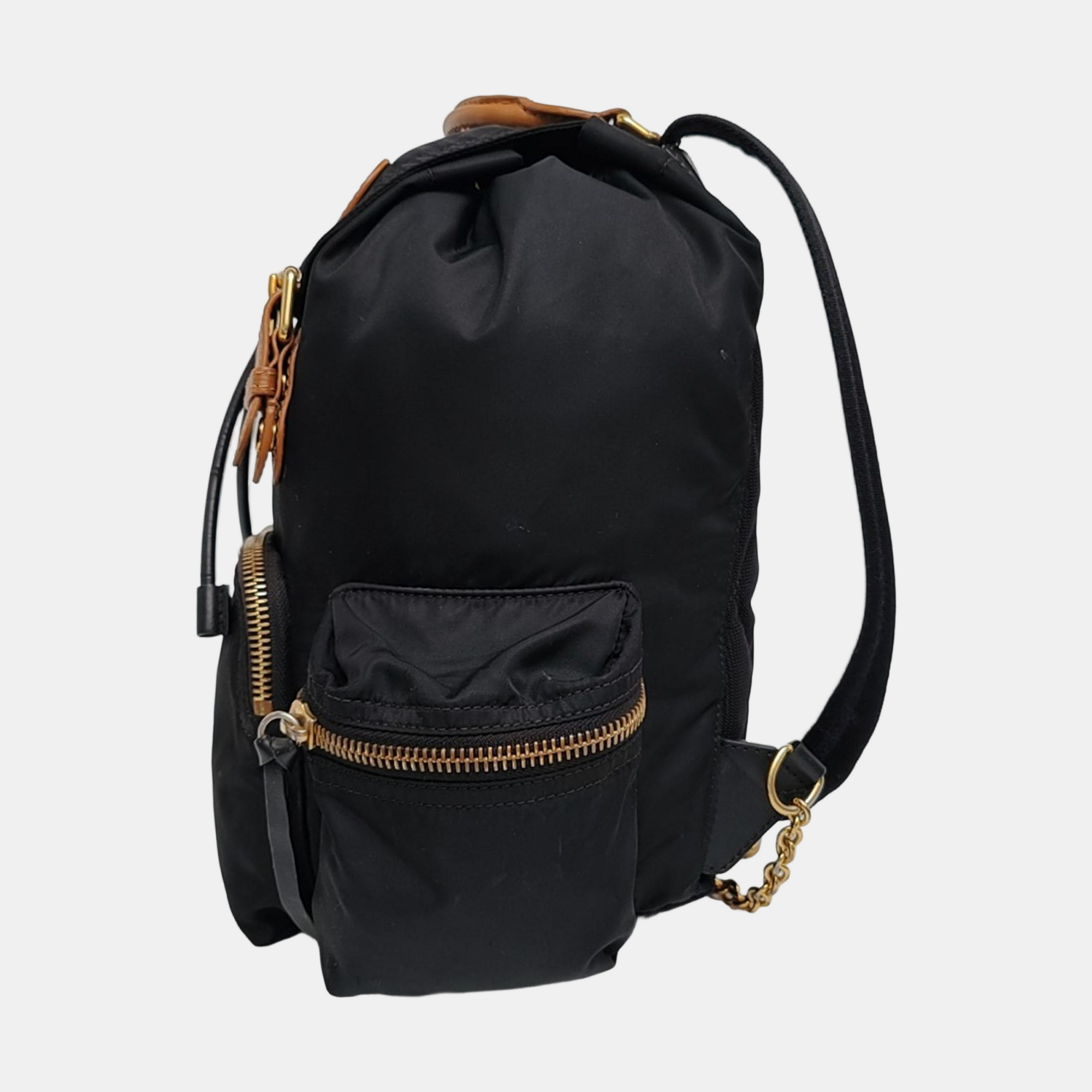 The Rucksack Nylon Black