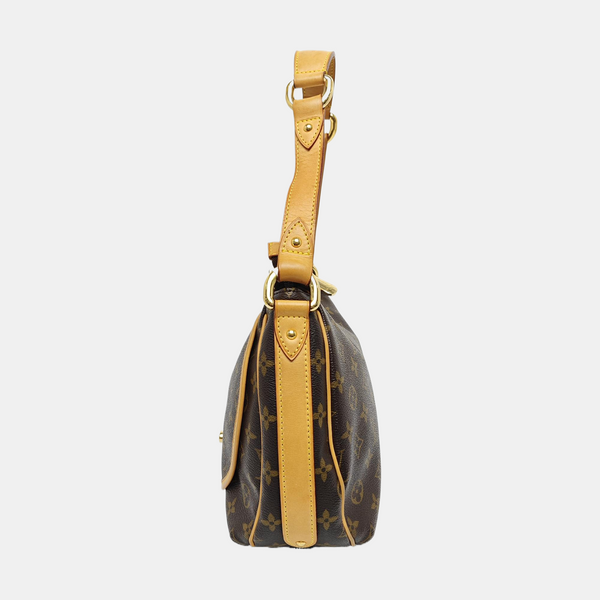 TULUM PM Monogram Coated Canvas Brown
