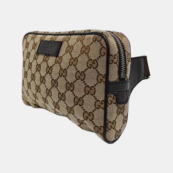 GG Supreme Monogram Canvas Brown