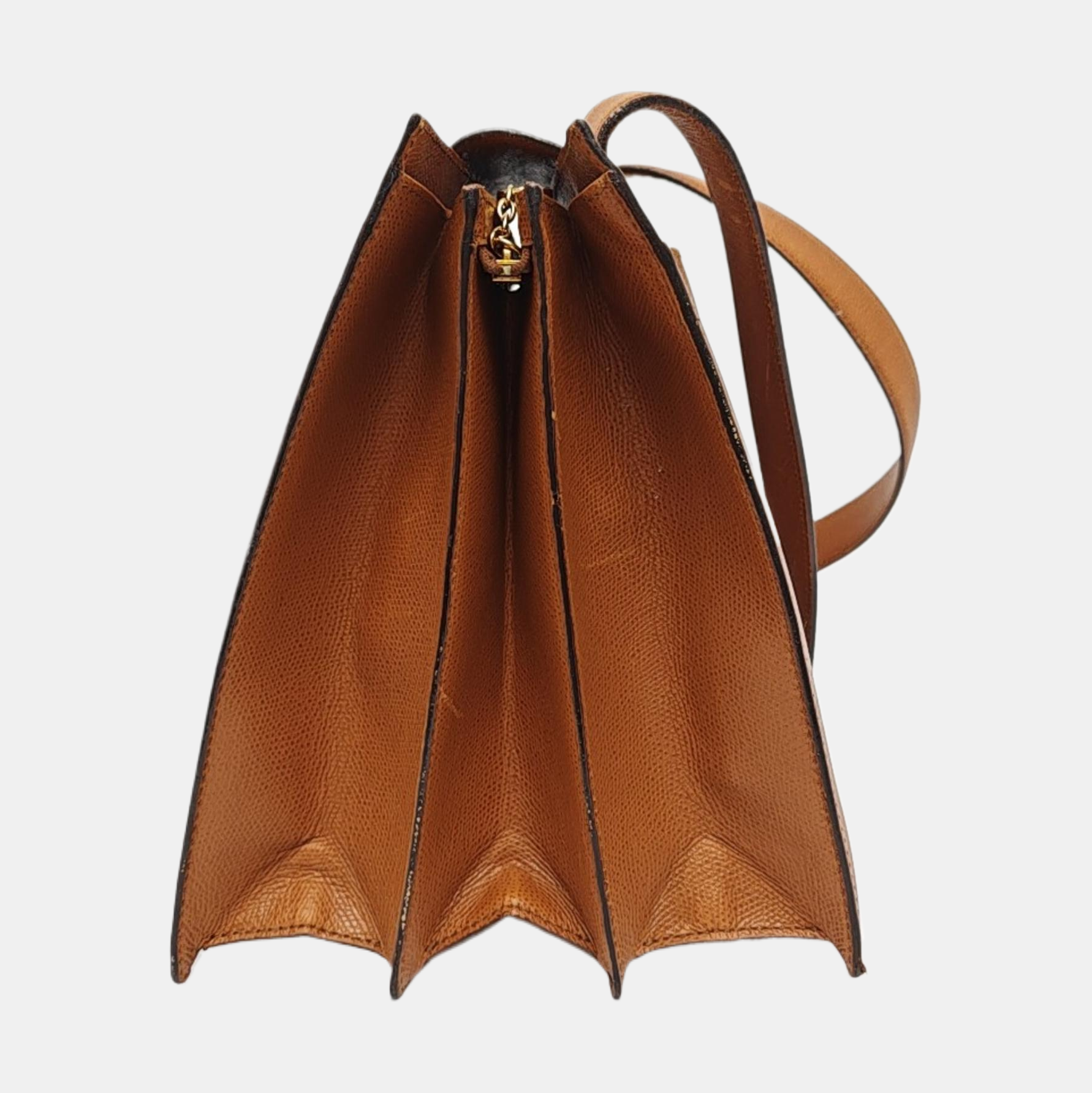 BVLGARI BVLGARI Calfskin Brown