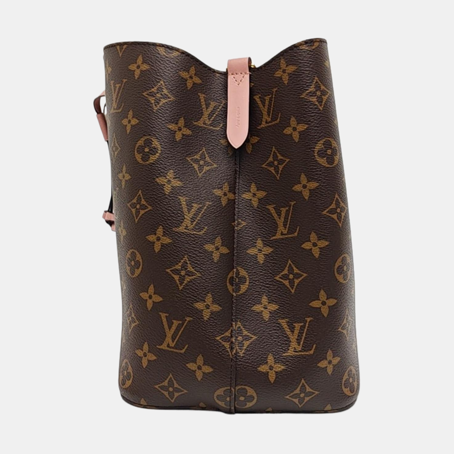 NÉONOÉ MM Monogram Coated Canvas Brown