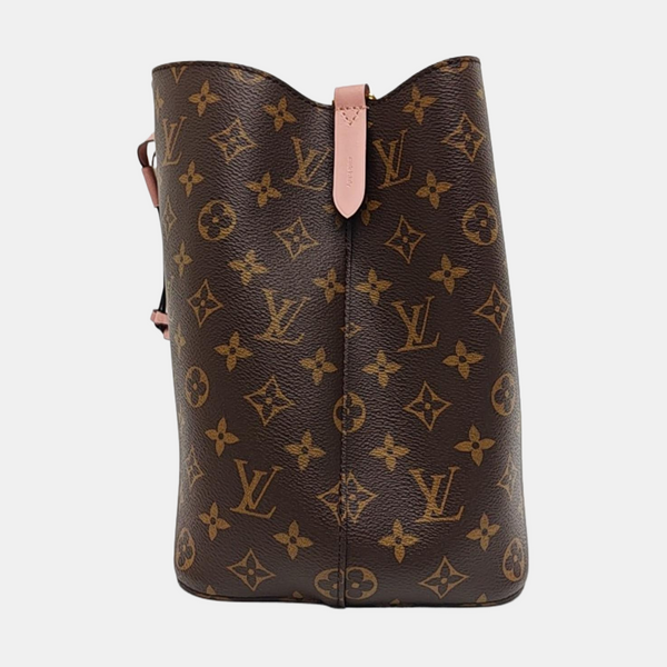 NÉONOÉ MM Monogram Coated Canvas Brown