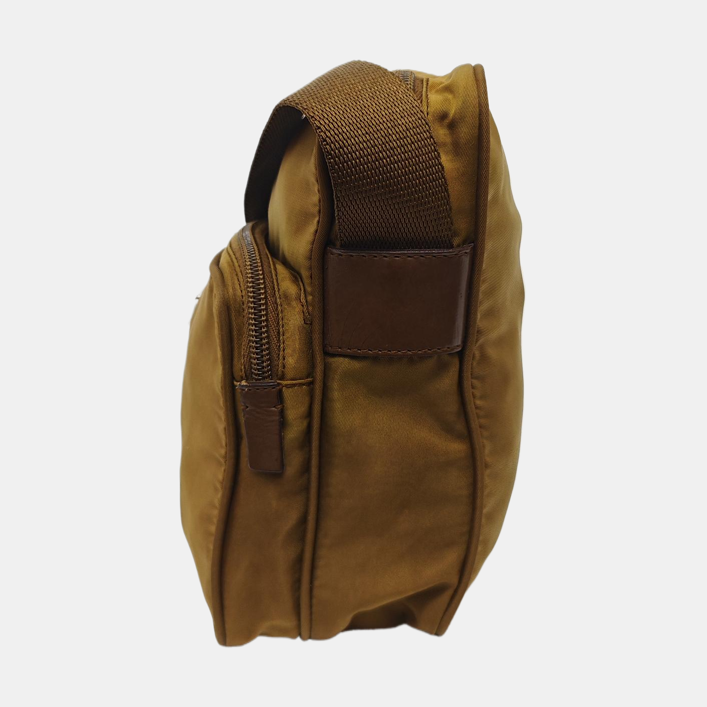 Nylon Crossbody Bag Nylon Brown