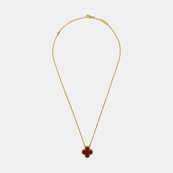 Vintage Alhambra 18k Gold Necklace