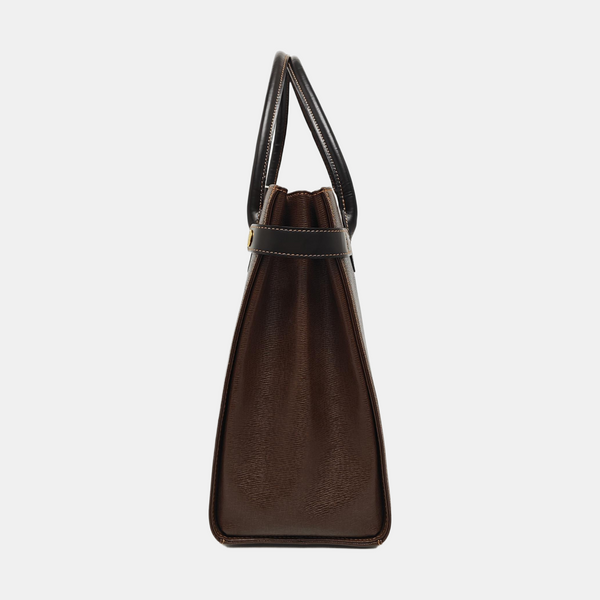 Calfskin Tote Bag Brown